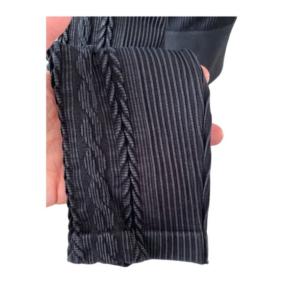 New! OFFLINE By Aerie Big Chill Seamless Square Neck Cropped Top Black Sz XL - Picture 8 of 15